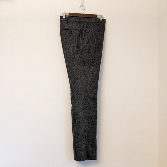 HART SCHAFFNER MARX Tailored Dress Pants, Grey - Picture 1 of 12